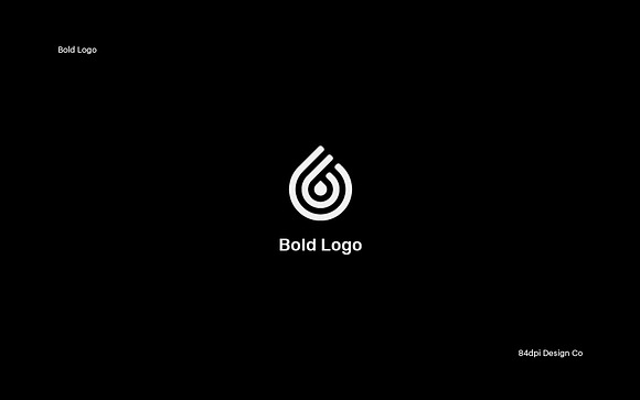 B is for Bold - Logo Template in Logo Templates - product preview 1