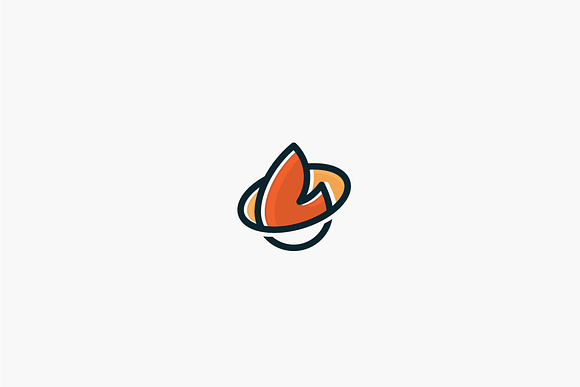 Clean Flame in Logo Templates - product preview 2