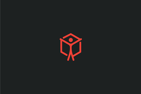 Cube Man - Extended License in Logo Templates - product preview 2