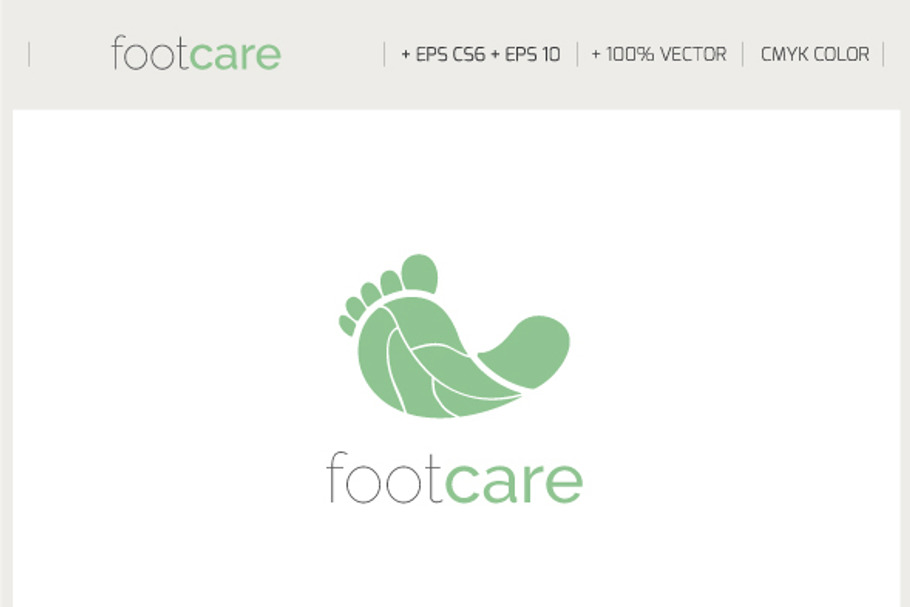 Foot Care Logo in Logo Templates - product preview 8