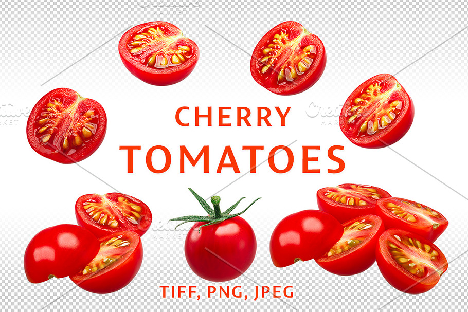 Cherry tomatoes in Objects - product preview 8