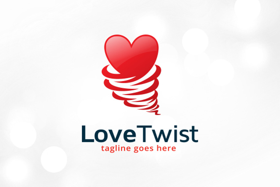 Love Twist Logo Template Design in Logo Templates - product preview 8