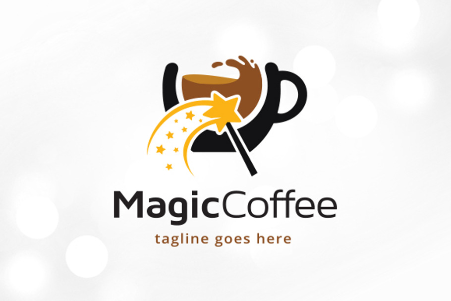 Magic Coffee Logo Template Design in Logo Templates - product preview 8