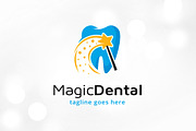 Magic Dental Logo Template Design