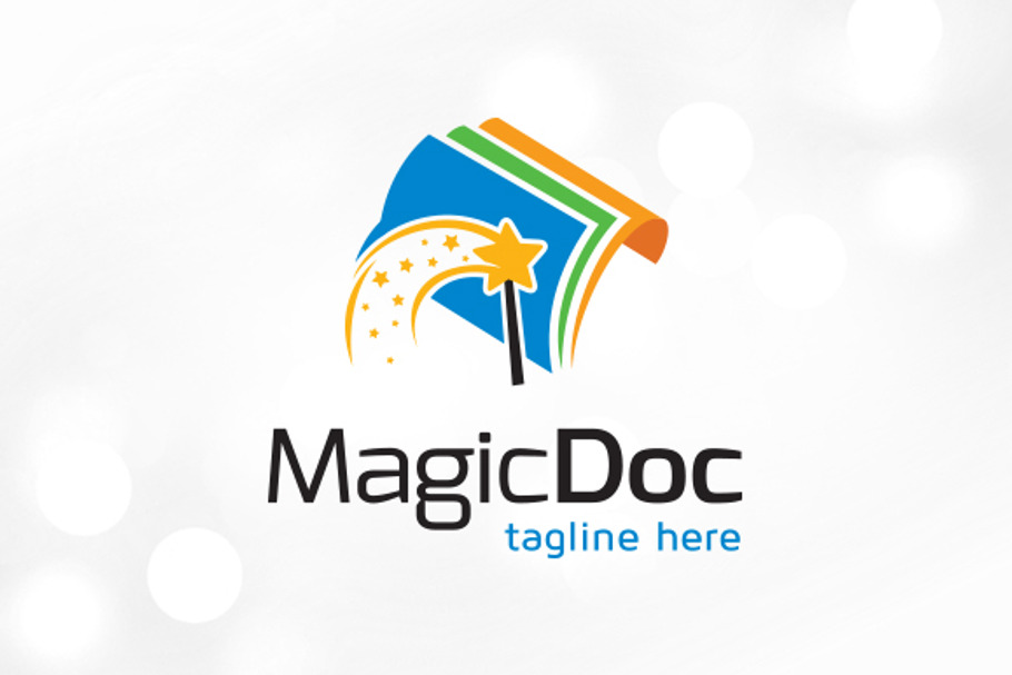 Magic Document Logo Template Design in Logo Templates - product preview 8