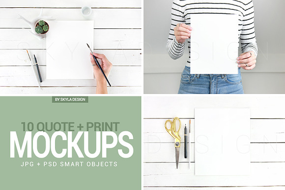 Quote mockups Instagram social media in Instagram Templates - product preview 2