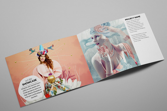 Creative Agency A5 Brochure InDesign in Brochure Templates - product preview 3