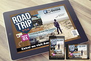 RoadTrip Magazine Template for iPad