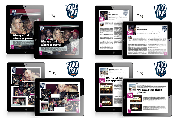 RoadTrip Magazine Template for iPad in Magazine Templates - product preview 3