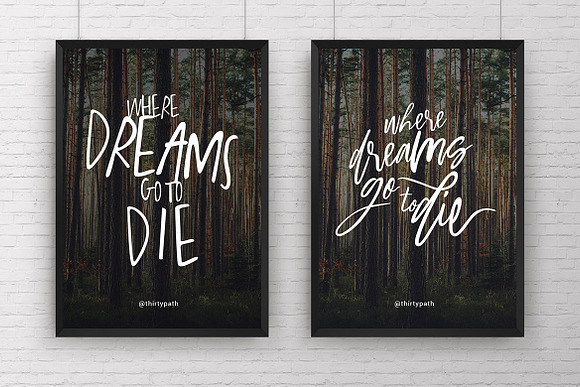 Helliebrie Typeface in Script Fonts - product preview 4