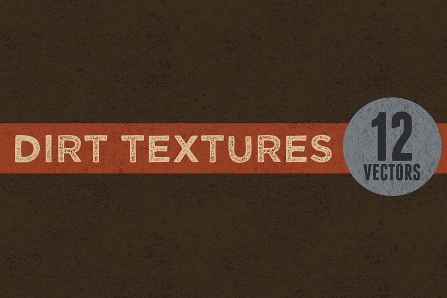 12 Vector Dirt Textures in Textures - product preview 8