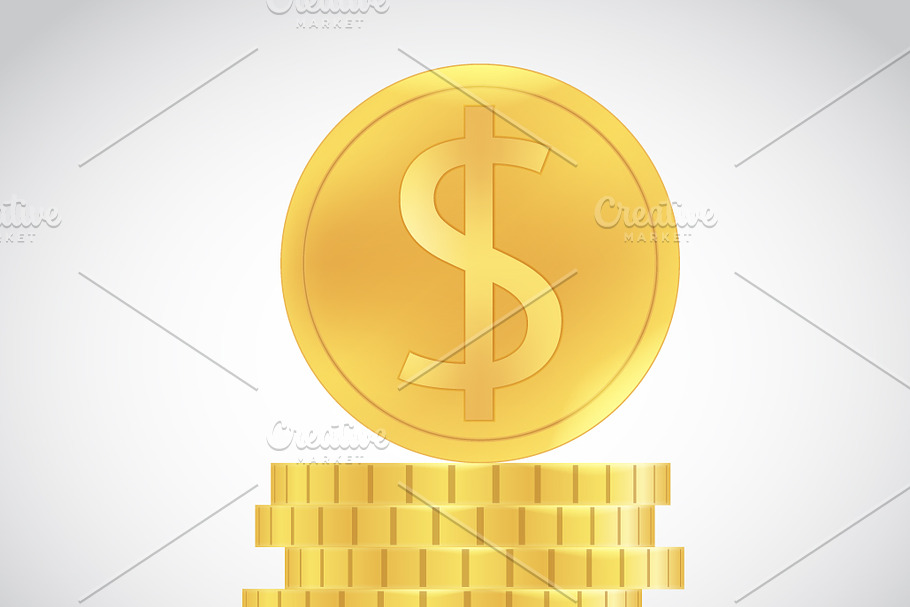 Coins icons vector illustration in Objects - product preview 8