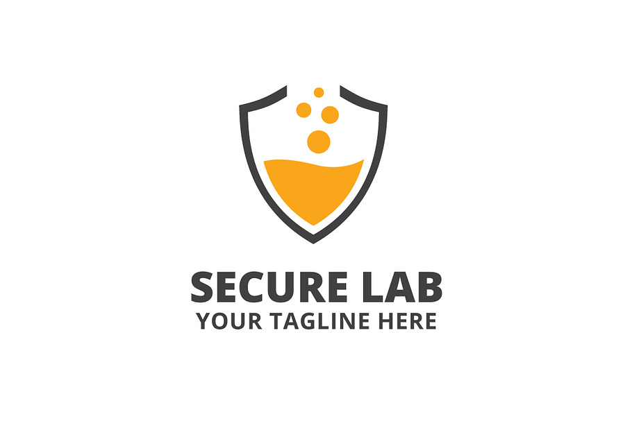 Secure Lab Logo Template