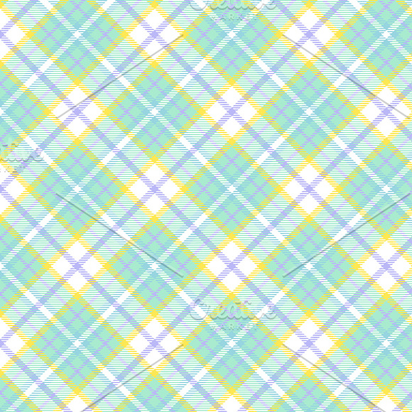 Vector Easter Tartan Plaid Patterns in Patterns - product preview 1