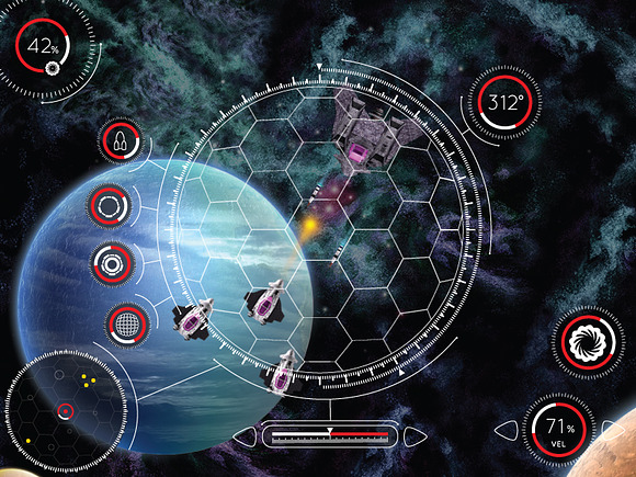 Galactic Battles in Graphics - product preview 2