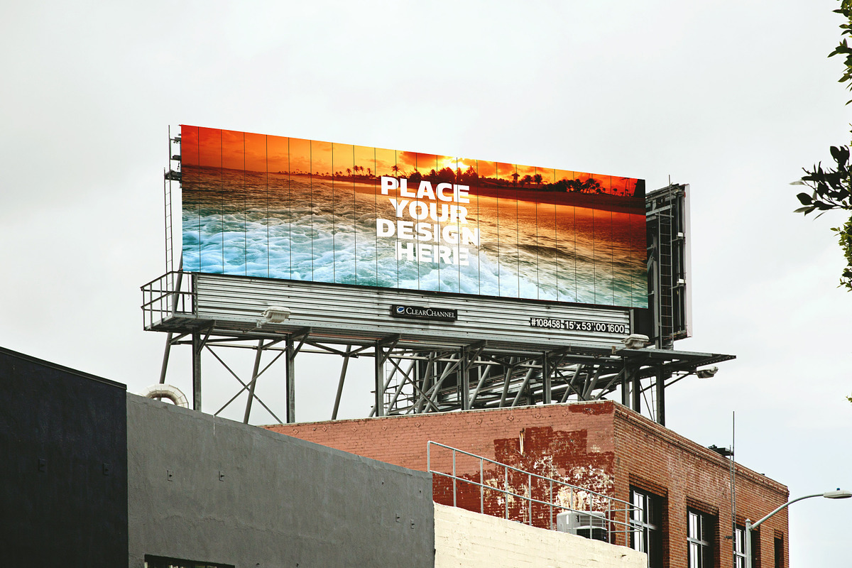 Billboard Mock-up#24 in Mockup Templates - product preview 8