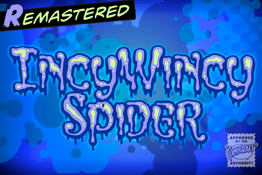 Incy Wincy Spider in Sans-Serif Fonts - product preview 8