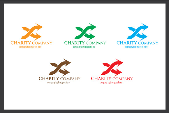 Charity Company Logo in Logo Templates - product preview 4