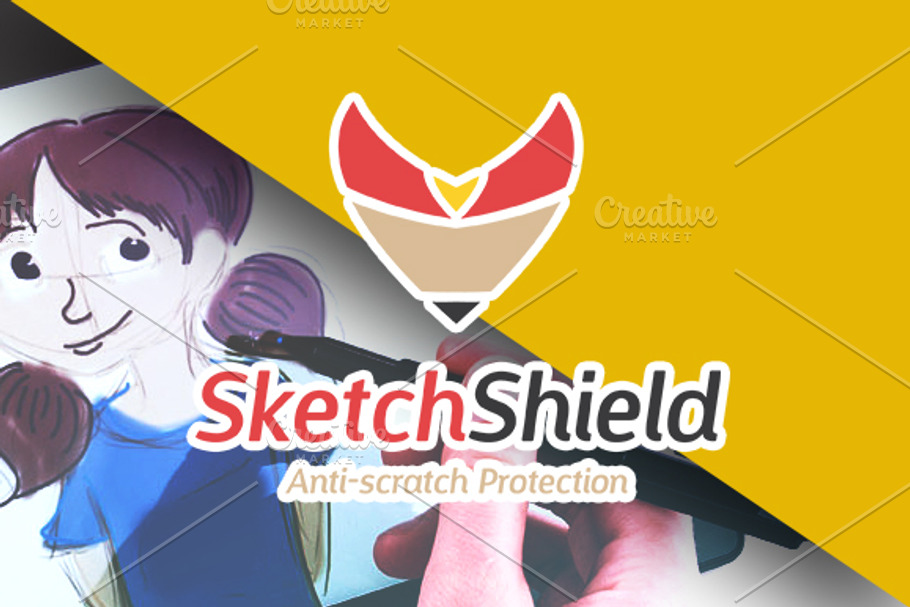 Sketch Shield in Logo Templates - product preview 8