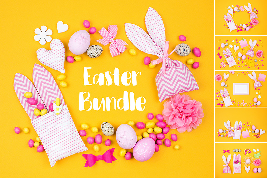Easter Bundle in Print Mockups - product preview 8