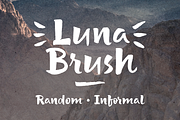 Luna Brush Script + Extras