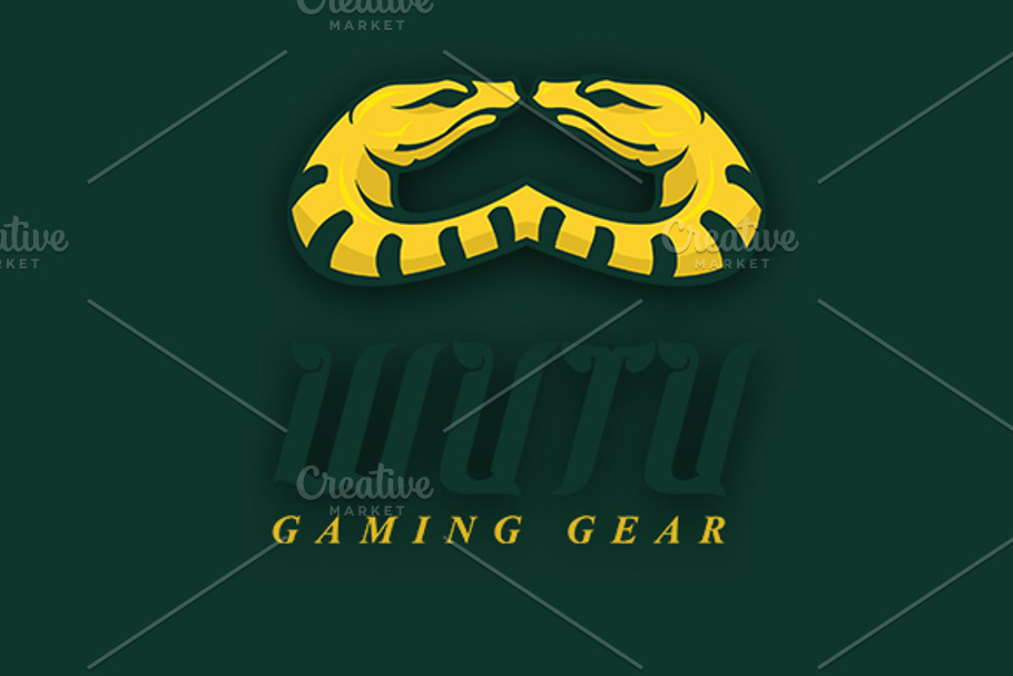 Wutu Gaming Gear in Logo Templates - product preview 8