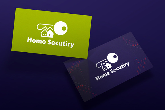 Home Secutiry Logo in Logo Templates - product preview 3