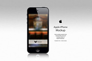 Apple iPhone 5 Vector Mockup