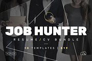 JOB HUNTER - Resume/CV Bundle