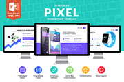 Pixel , Business Powerpoint Template
