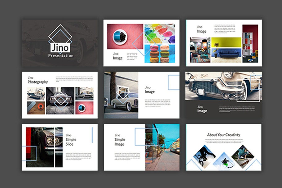 60%OFF - Jino Powerpoint in PowerPoint Templates - product preview 8