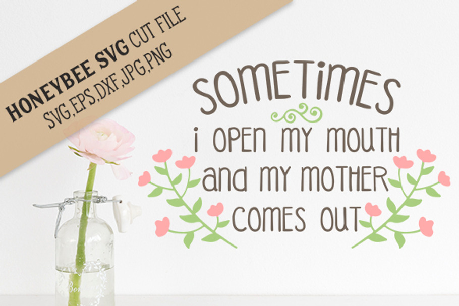 Sometimes My Mother comes Out CF  in Graphics - product preview 8