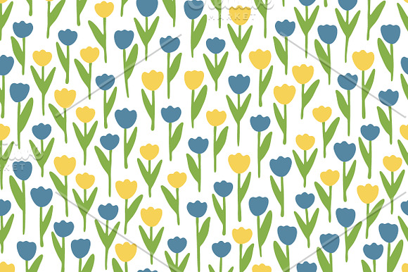 Wild flowers patterns in Patterns - product preview 2