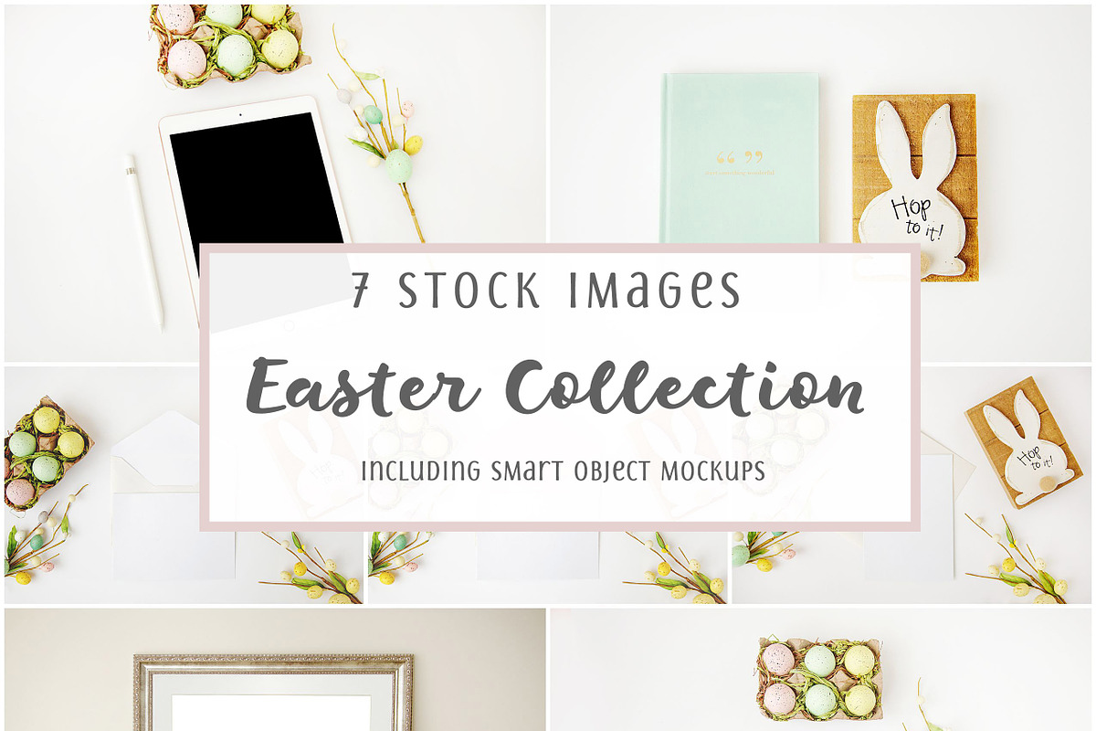 Mockup Styled Stock Easter Bundle in Mobile & Web Mockups - product preview 8