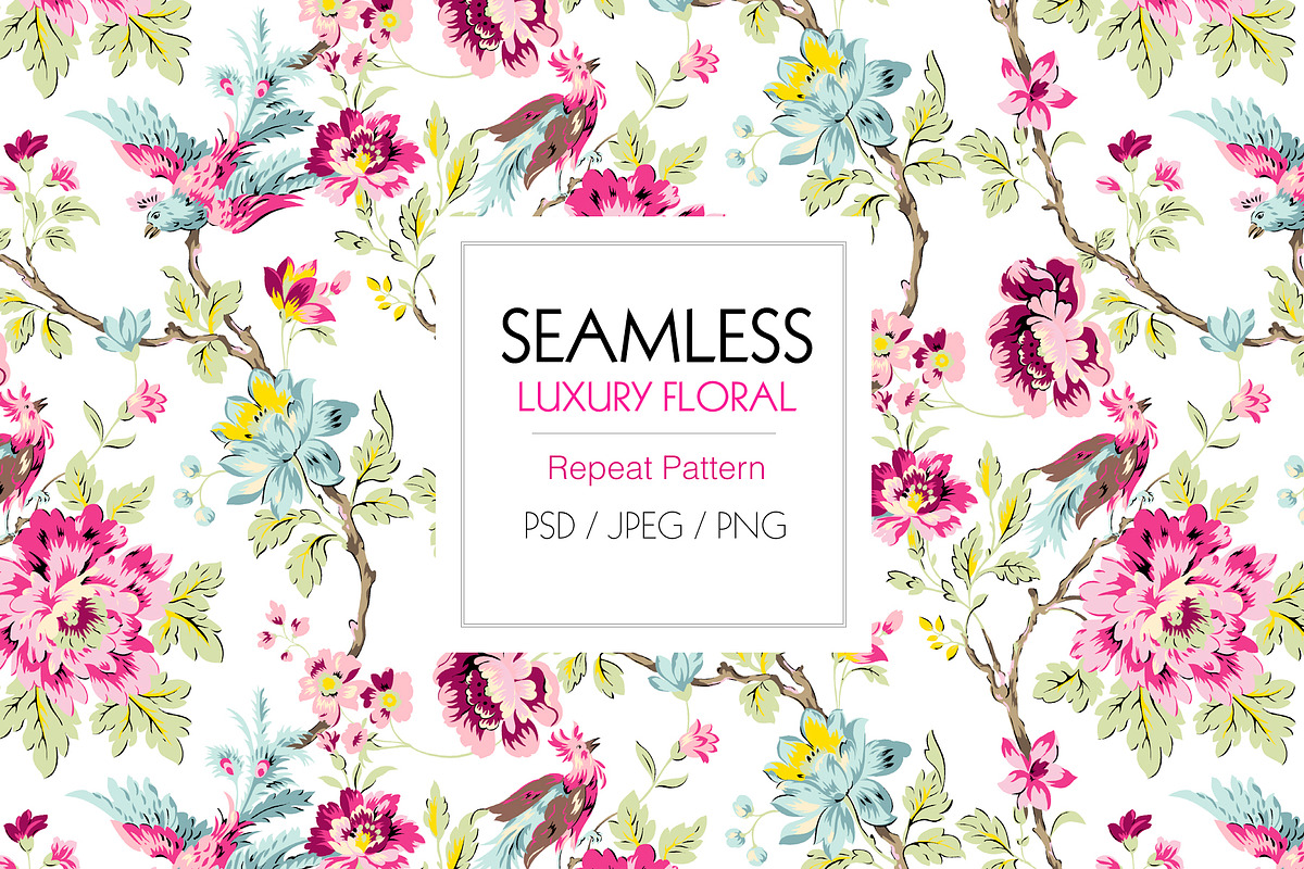 Luxurious Seamless Pattern in Patterns - product preview 8