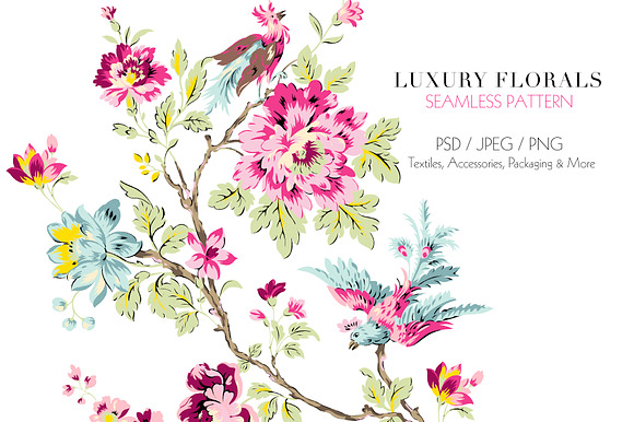 Luxurious Seamless Pattern in Patterns - product preview 3
