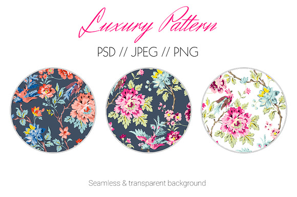Luxurious Seamless Pattern in Patterns - product preview 4