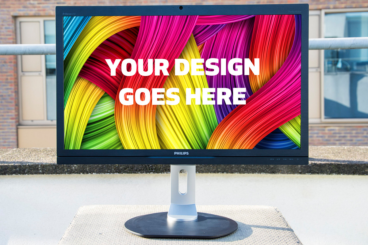 Monitor Display Mock-up#10 in Product Mockups - product preview 8