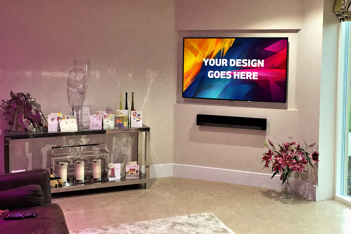 Television Display Mock-up#34 in Mockup Templates - product preview 8
