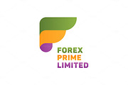 Forex F letter trending quality business logo vector sign art