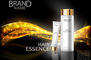Premium cosmetic gold ads