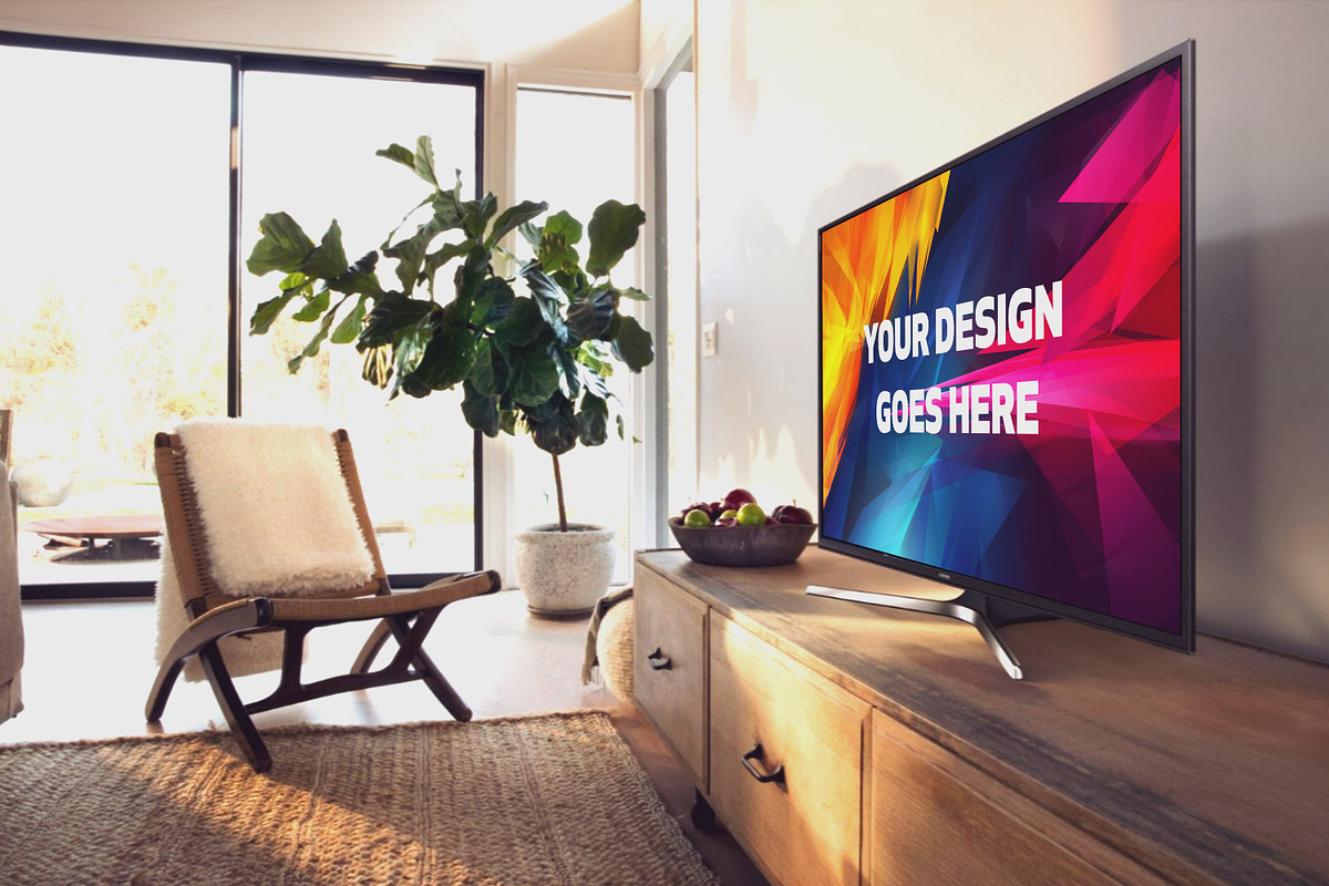 Television Display Mock-up#43 in Mockup Templates - product preview 8