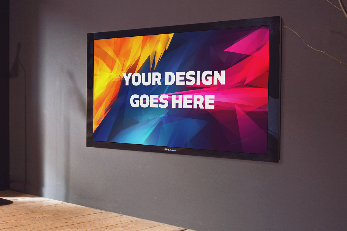 Television Display Mock-up#45 in Mockup Templates - product preview 8