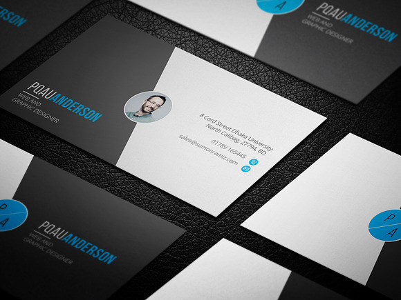 Bektigoto Business Card in Business Card Templates - product preview 1