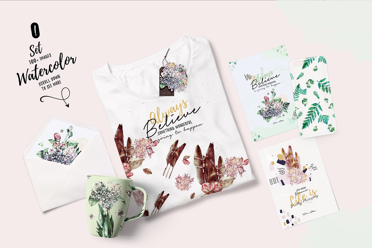 Greenery Awakening in Illustrations - product preview 8