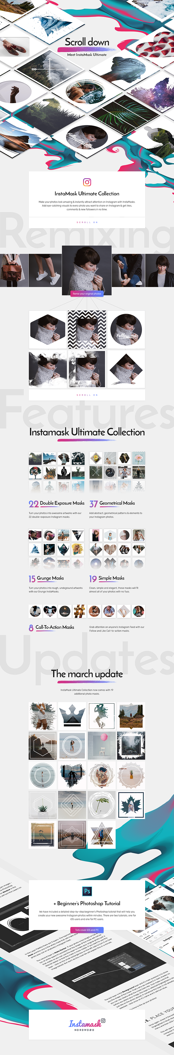 Instagram Masks Vol. 1 in Instagram Templates - product preview 7