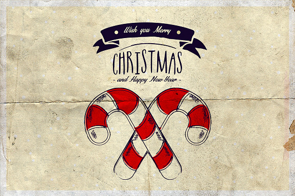 Christmas Background & Cards Vol.3 in Card Templates - product preview 4
