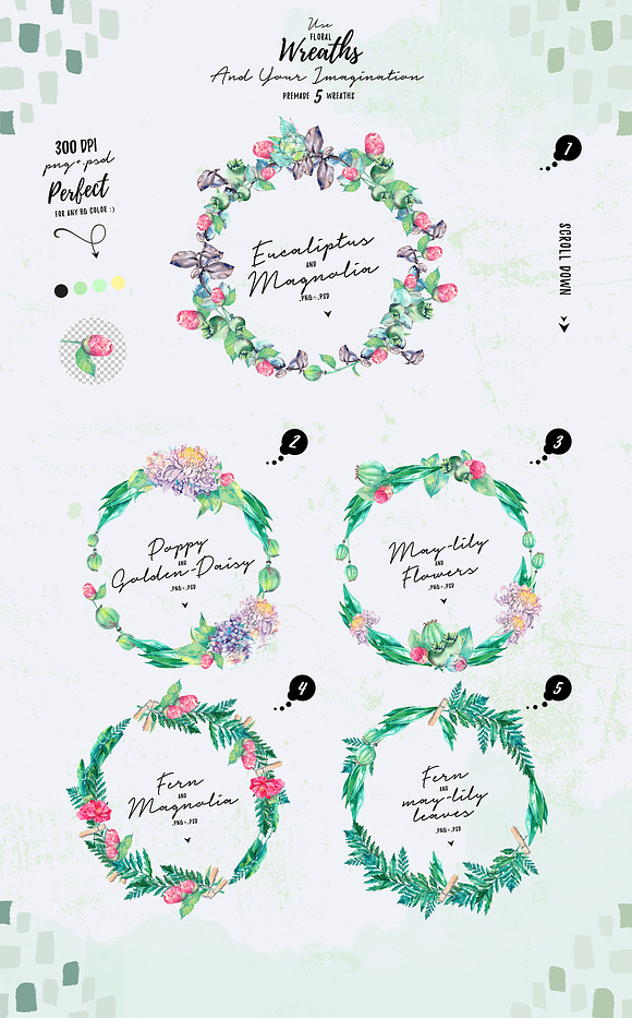 Greenery Awakening in Illustrations - product preview 7