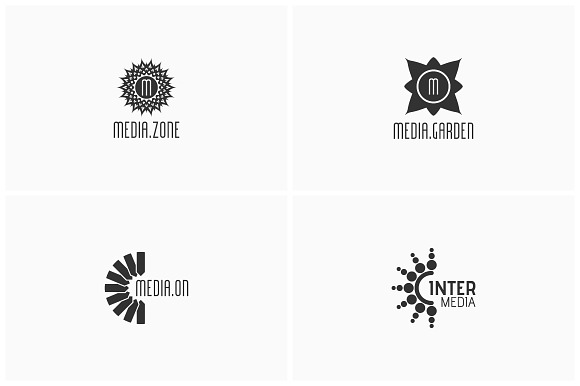 4 Advanced Logo Templates Bundle 2 in Logo Templates - product preview 2
