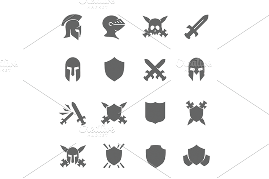 War icons in Graphics - product preview 8